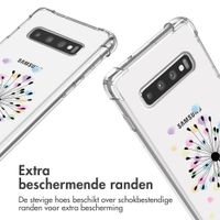 imoshion Design hoesje met koord Samsung Galaxy S10 - Sandstone Dandelion