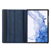 imoshion 360° draaibare Bookcase Samsung Galaxy Tab S8 / S7 - Donkerblauw