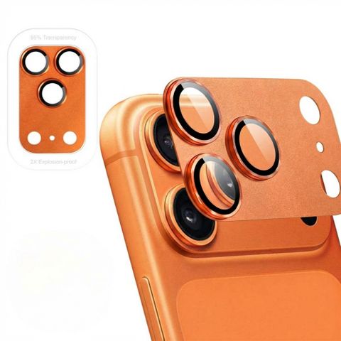 imoshion Camera Protector Glass 2-pack Apple iPhone 17 Pro Max - Cosmic Orange
