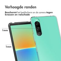 Accezz Clear Backcover Sony Xperia 10 V - Transparant