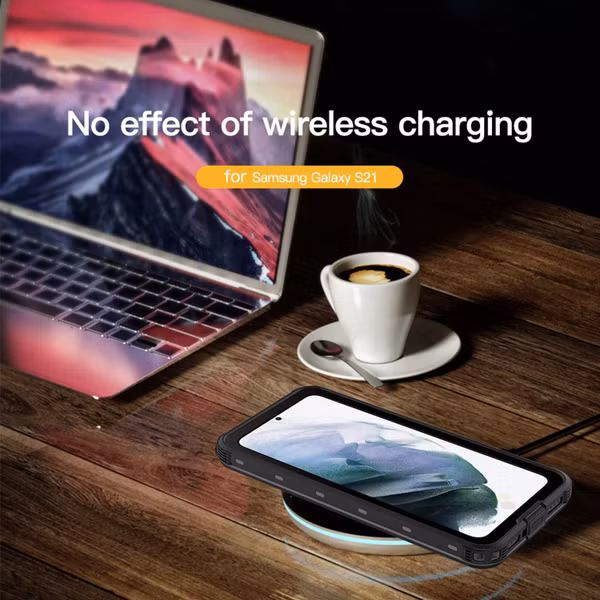 Redpepper Dot Plus Waterproof Backcover Galaxy S21 - Zwart