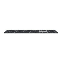 Apple Magic Keyboard met Numpad en Touch ID - Draadloos Toetsenbord - QWERTY / UK (2024) - Zwart