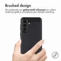 imoshion Brushed Backcover Samsung Galaxy A57 (5G) - Zwart