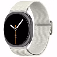 imoshion Elastisch Nylonbandje voor de Samsung Galaxy Watch 8 (Classic) - 40 / 44 / 46mm - Beige