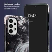 Selencia Vivid Backcover Samsung Galaxy A33 - Chic Marble Black