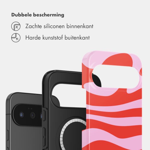 Selencia Vivid Backcover met MagSafe Google Pixel 11 - Dream Swirl Pink