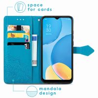 imoshion Mandala Bookcase Oppo A15 - Turquoise