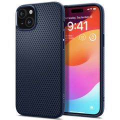 Spigen Liquid Air™ Backcover Apple iPhone 15 - Navy Blue