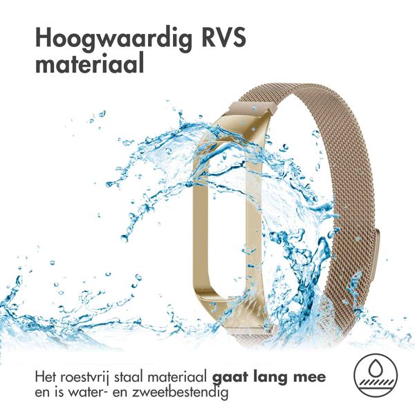 imoshion Milanees magnetisch bandje Samsung Galaxy Fit 2 - Goud