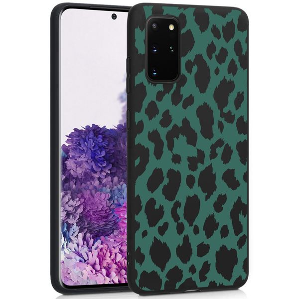 imoshion Design hoesje Galaxy S20 Plus - Luipaard - Groen / Zwart