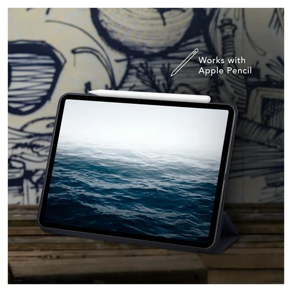 dbramante1928 Avenida ICON Bookcase Apple iPad 11 (2025) 11 inch A16 / iPad 10 (2022) 10.9 inch - Deep Water