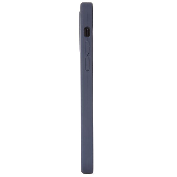 Decoded Silicone Backcover MagSafe iPhone 12 (Pro) - Matte Navy