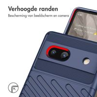 imoshion Thunder Backcover Google Pixel 7a - Donkerblauw