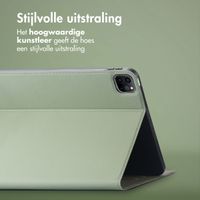 Accezz Classic Tablet Case Apple iPad Pro 12.9 (2022) / Pro 12.9 (2021) / Pro 12.9 (2020) - Groen