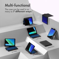 Accezz 360 Slim keyboard case QWERTY Apple iPad 9 (2021) 10.2 inch / iPad 8 (2020) 10.2 inch / iPad 7 (2019) 10.2 inch - QWERTY / NL - Black