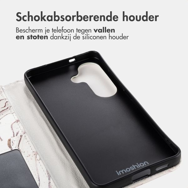 imoshion Design Bookcase Samsung Galaxy S26 - Sandy Marble