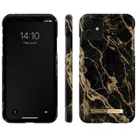 iDeal of Sweden Fashion Backcover iPhone 11 - Golden Smoke Marble