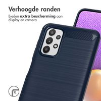 imoshion Brushed Backcover Samsung Galaxy A32 (5G) - Donkerblauw