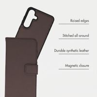 imoshion Uitneembare 2-in-1 Luxe Bookcase Samsung Galaxy S25 - Bruin