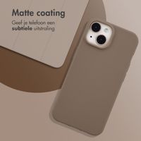imoshion Color Backcover Apple iPhone 15 - Bruin