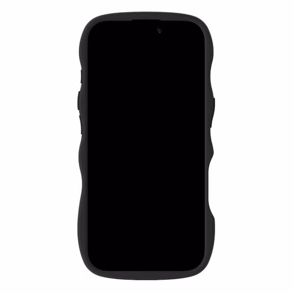 Holdit Wavy Case Apple iPhone 17 - Black / Transparent