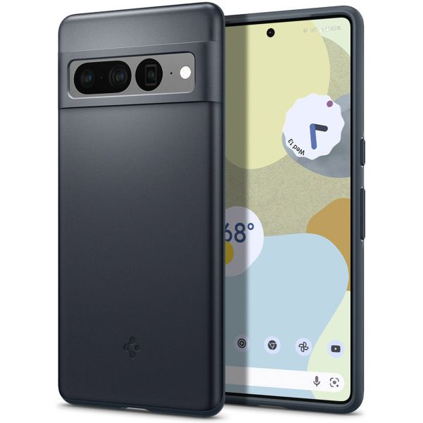 Spigen Thin Fit Backcover Google Pixel 7 Pro - Metal Slate