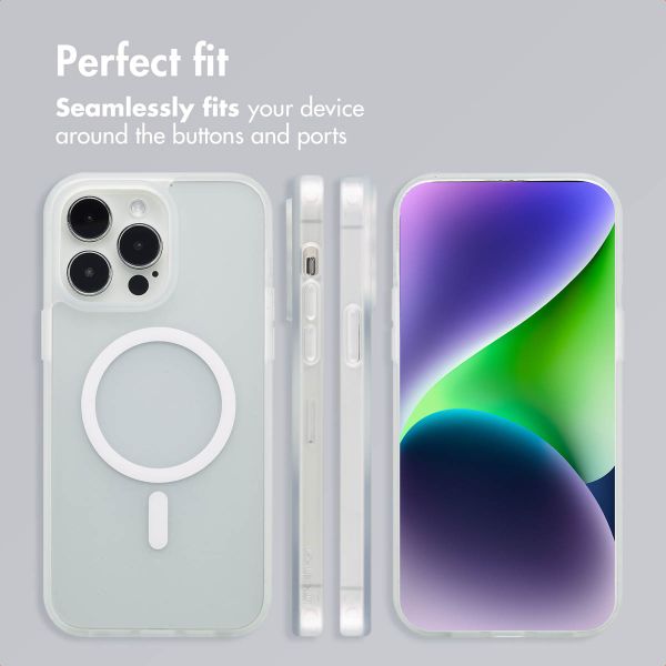 imoshion Colour Guard Back Cover with MagSafe Apple iPhone 14 Pro Max - White