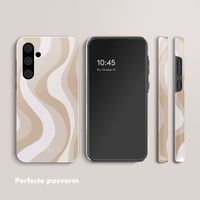 Selencia Vivid Tough Backcover Samsung Galaxy A55 - Desert Waves Beige