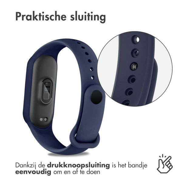 imoshion Siliconen bandje Xiaomi Mi Band 5 / 6 - Donkerblauw