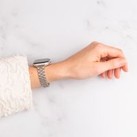 Selencia Slim Steel Jubilee Inspired Link Band Apple Watch | 38/40/41/42 mm - Starlight