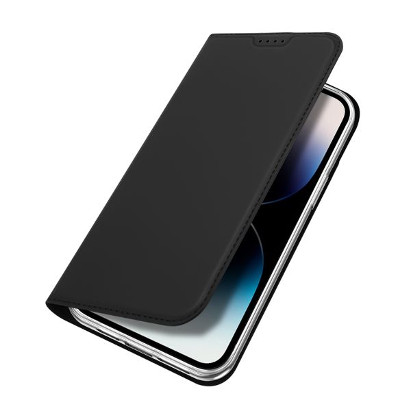 Dux Ducis Slim Softcase Bookcase iPhone 15 Pro Max - Zwart