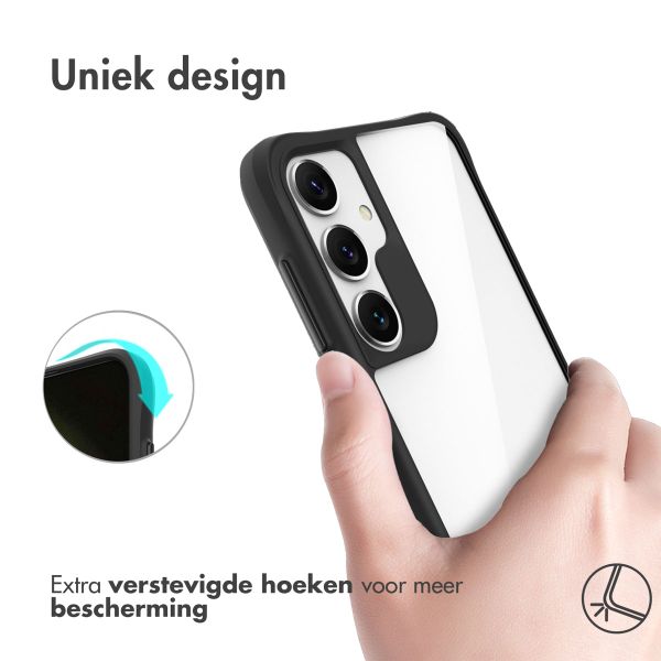 imoshion Rugged Hybrid Case Samsung Galaxy S25 Plus - Zwart