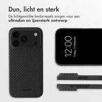 Accezz MagSafe Kevlar® Backcover Apple iPhone 18 Pro Max / 17 Pro Max - Zwart