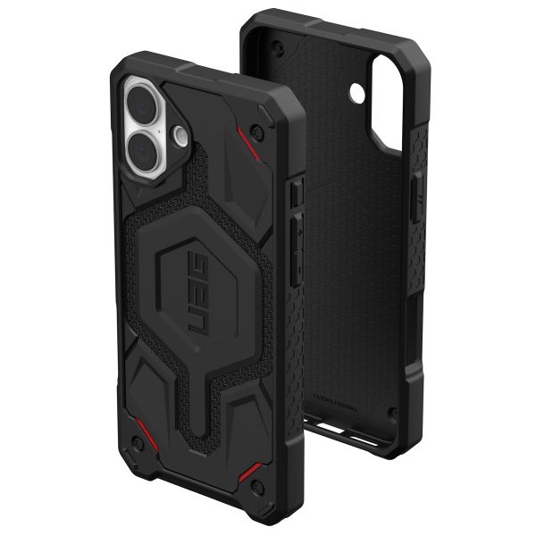 UAG Monarch Pro Backcover Apple iPhone 16 Plus - Kevlar Black