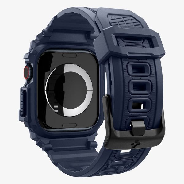 Spigen Rugged Armor™ Pro Case Apple Watch 10 - 42 mm - Navy Blue