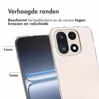 Accezz Clear Backcover OnePlus 15 - Transparant