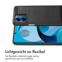 imoshion Brushed Backcover Motorola Moto G14 - Zwart