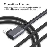 imoshion Oculus Quest 1 & 2 en Meta Quest 3 Link kabel - 5 meter - Zwart
