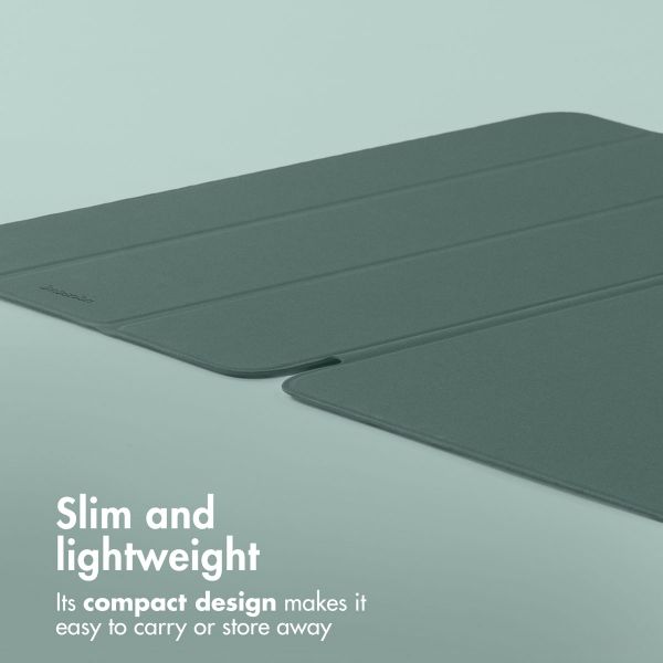 imoshion Magnetic Book Case Apple iPad Air 11 inch (2026) M4 / (2025) M3 / (2024) M2 / Air 5 (2022) / Air 4 (2020) - Dark Green