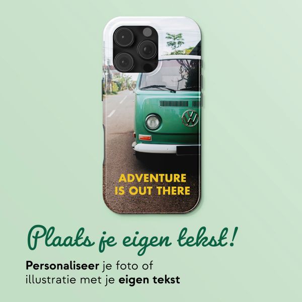 Ontwerp je eigen tough case met MagSafe Apple iPhone 17e / 16e - Wit