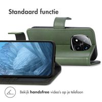 imoshion Luxe Bookcase Xiaomi Redmi Note 14 Pro (4G) - Groen