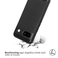 imoshion Brushed Backcover Google Pixel 8a - Zwart