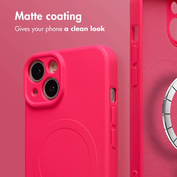 imoshion Colour Back Cover with MagSafe Apple iPhone 14 - Neon Pink