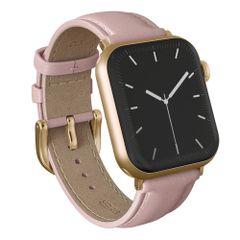 Burga Genuine Leather Band Apple Watch | 38/40/41/42 mm - Pillow Talk / Gold