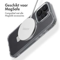 Accezz Ring Stand Backcover met MagSafe Apple iPhone 16 Pro Max - Transparant