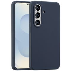 Accezz Liquid Silicone Back Cover with MagSafe Samsung Galaxy S26 - Dark Blue