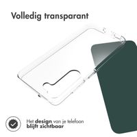 Accezz Clear Backcover Samsung Galaxy S23 Plus - Transparant