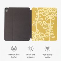 Selencia Vivid Tablet Case Apple iPad 11 (2025) 11 inch A16 / iPad 10 (2022) 10.9 inch - Chalky Bloom