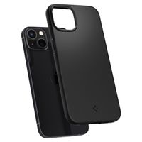 Spigen Thin Fit Backcover iPhone 13 - Zwart