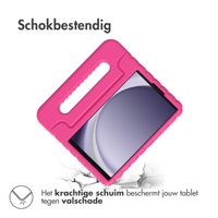 imoshion Kidsproof Backcover met handvat Samsung Galaxy Tab A9 8.7 inch - Roze